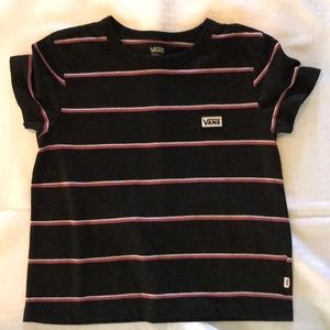 black stripped vans shirt